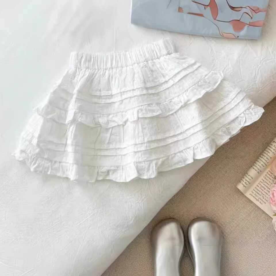 Girls' Summer Outfit 2025 New Fashionable Sequin Butterfly Short Sleeve Children's Fashion Skirt Two-Piece Set for Baby Girls