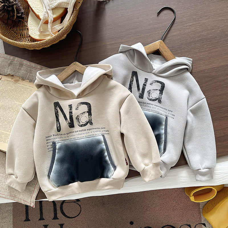 Boys' Outfit 2026 New Fashionable Spring Autumn Clothes for Babies Cool and Stylish Children's Leather Jacket Three-Piece Set