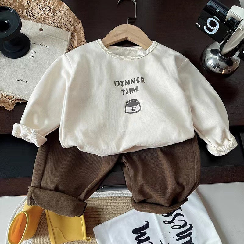 Spring Autumn Suit 2024 Children's Fashionable New Style Little Boys Cool and Handsome Clothes Baby Vest Cardigan Three-piece Set