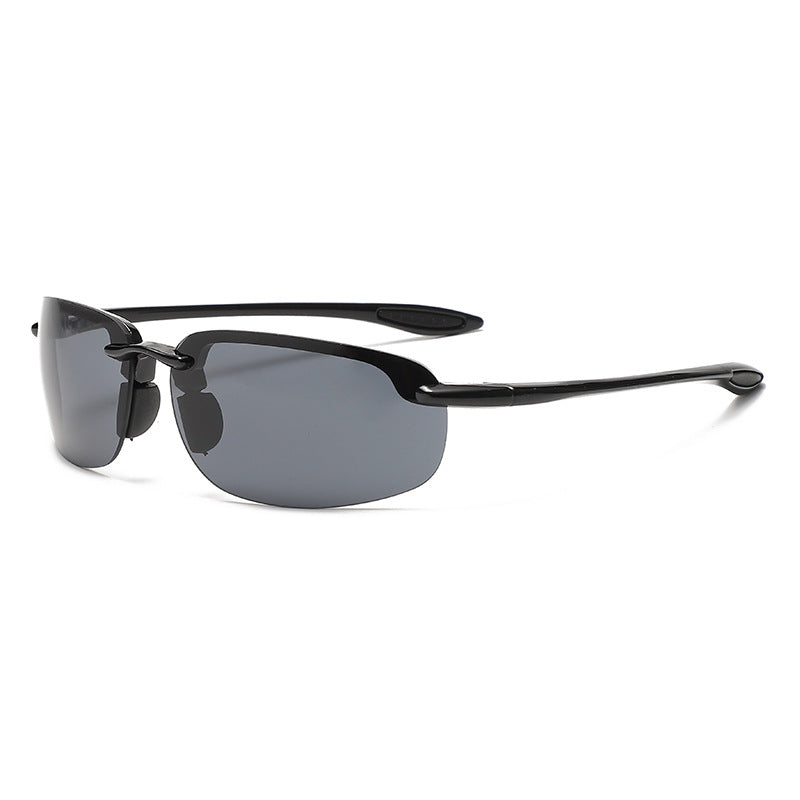 New European and American foreign trade classic sports sunglasses retro men's toad glasses cross-border sunglasses real film glasses