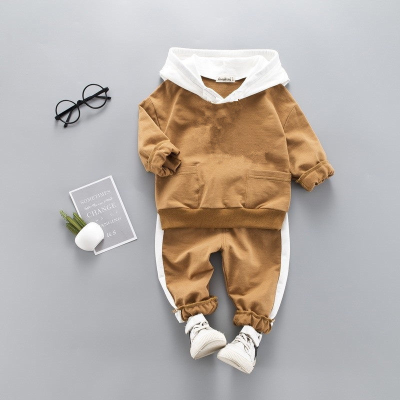 New Korean Style Baby Girl Spring Outfit Set Autumn Boys Toddler Trendy Clothing Wholesale Manufacturer Distribution One Piece Dropshipping