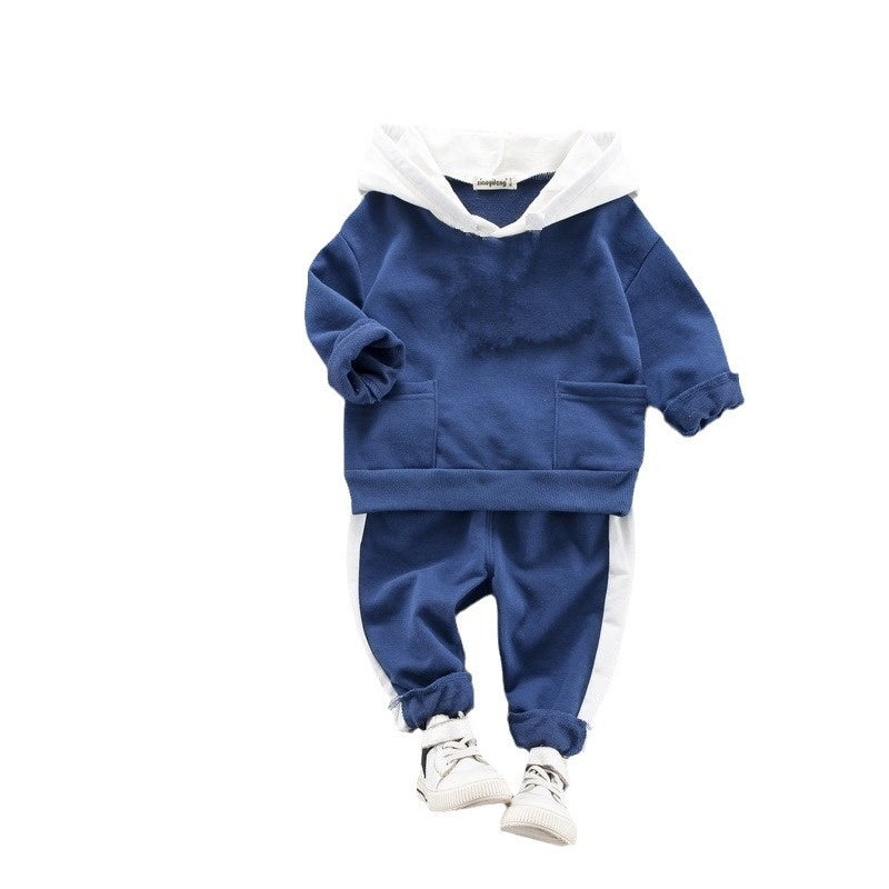 New Korean Style Baby Girl Spring Outfit Set Autumn Boys Toddler Trendy Clothing Wholesale Manufacturer Distribution One Piece Dropshipping